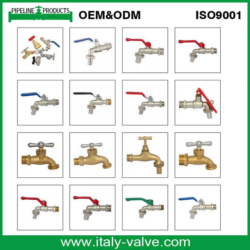 Europe Quality Plated Brass Butterfly Ball Valve (AV-BV-1050)