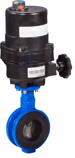 Fornecimento direto da fábrica da China 2/4/6/8/10/12 polegadas atuador elétrico tipo wafer válvula borboleta com atuador pneumático