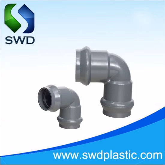 Tê redutor de conexões de pressão de PVC com braçadeira flangeada (F/S)