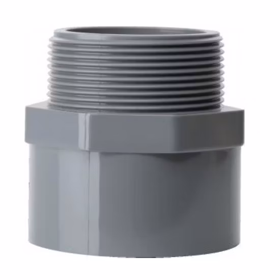 Sch40 Sch80 ASTM Plástico Plumping PVC UPVC CPVC Cotovelo Conexões para tubos T com soquete e rosca